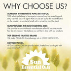 Sun Essential Oils - 2 oz Myhrr Essential Oil for Diffuser, Skin, Face, Hair & Aromatherapy Massage, Fragrance for Candle, Soap, Lotion & Shampoo Making at Home