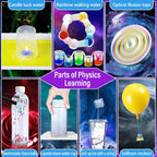 230 Experiments Science Kits for Kids Age 4 5 6 7 8 9 10 11 12 - S.T.E.M Toys with Magic Chemistry Set Crystal Growing Physics Slime Educational Gifts Idea for Boys Girls