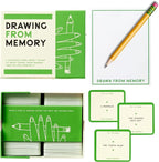 Brass Monkey Drawing from Memory - Social Party Game with 300+ Game Card Prompts for Drawing from Memory