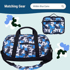 Wildkin 15-inch Kids Backpack – Durable, Padded, Adjustable for School & Travel - Blue Camo