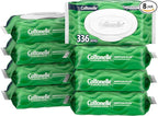 Cottonelle GentlePlus Flushable Wet Wipes with Aloe & Vitamin E, 8 Flip-Top Packs, 42 Wipes Per Pack (336 Total Wipes), Packaging May Vary