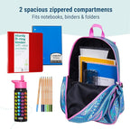 Wildkin 15-inch Kids Backpack – Durable, Padded, Adjustable for School & Travel - Mermaid Scales