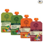 Peter Rabbit Organics Fruit & Vegetable Variety Pack - Squeezable Snack Pouches, 4 oz. (Pack of 36)