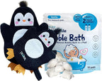 TruKid Vanilla Bubble Podz & BubbleGlove Set – Includes Bubble Bath Pods and 2 Wash Gloves for Parent and Child