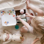 Dabble & Dollop Beachy Bundle, Natural Bubble Bath, Body Wash, Shampoo for Kids, Paraben & Sulfate Free, Vegan, Gluten-Free, Tear-Free, Honeydew Melon, Vanilla & Coconut (Set of 3)