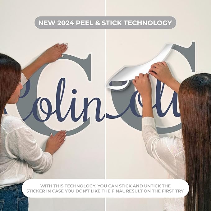 Custom Toddler Construction Crane Wall Decal I Personalized Name Decals for Walls I Nursery Wall Decal for Toddler Room Decorations I Crane Baby Sticker for Bedroom W22 x18 H (Small)