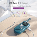 Walkie Talkies for Kids Rechargeable,Toys for Boys and Girls Ages 3-12, 3 Pack Long Range 2-Way Radios, Birthday Gifts,Christmas Stockings, Outdoor Play, Family Games, Hiking Camping Gear