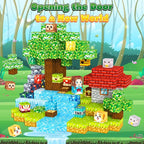 Magnetic Blocks, Magnet Cubes Building Blocks Toddler Travel Toys for 3-5 5-7 8-13 Year Old Boys Girls, Montessori Sensory Kids Toys & Games, Kids Birthday Decorations Party Favors Gifts