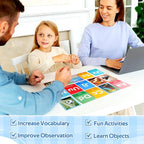 Flash Cards for Toddlers 1-3, Alphabet ABC Flash Cards,Letter Number Animal Shape Color, First Words Flashcards,Educational Toy for Baby Kid Preschool Toddler Learning Activities,60 Double-Sided Cards