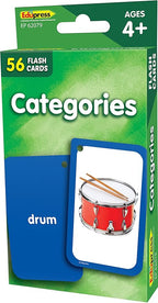 Teacher Created Resources Categories Flash Cards (EP62079)