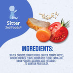 Gerber Baby Food 2nd Foods, Dinner, Chicken & Rice Puree, 4 Ounce Tubs, 2 Count (Pack of 8)