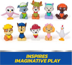 Paw Patrol Rewards Box, 8 Mini Figures, 2 Animal Figures, 4 Sticker Sheets & 1 Pup Squad Racer, Kids Toys for Boys & Girls Ages 3 and Up