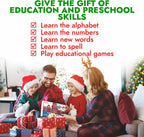 Just Smarty Interactive Alphabet Wall Chart | Talking ABCs & 123s Music Poster with Interactive Light | Toddler Alphabet Learning | Best Educational Gift for Boys & Girls Ages 2 3 4 5 | Letter Sounds