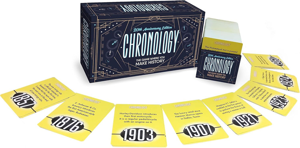 Buffalo Games CHRONOLOGY - The Game Where You Make History - 20th Anniversary Edition