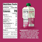 Beech-Nut Baby & Toddler Food Pouches with Protein and Fiber, Apple Yogurt Raspberry Purple Carrot & Oat Puree, 3.5 oz (12 Pack)