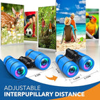 Toys for 3-7 Year Old Boys: LET'S GO! Binoculars for Kids with Bird Watching Manual Easter Birthday Gifts for 4 5 6 7 8 Year Old Boy Girls Outdoor Toy for Kid Ages 5-7 Toddler Camping Telescope