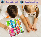Wooden Puzzles for Toddlers 2-4 ，Vehicle & Dinosaur Toddler Puzzles Age 2-3，Toddler Toys for 2 3 Years Old Girls Boys，Montessori Learning Gifts for 2-3
