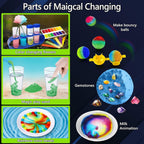 UNGLINGA 300+ Experiments Science Kit for Kids | S.T.E.M Educational Toys with Lab Manual | Volcano, Crystal Growing, Chemistry Set | Christams Birthday Gifts for Boys & Girls