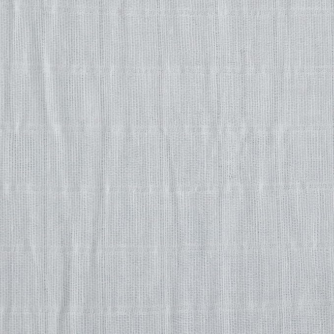 Little Unicorn Premium Crib Sheet | Breathable & Super-Soft Muslin Fabric (White)