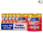 Enfagrow PREMIUM Toddler Nutritional Drink, Made with Real Milk, Brain-Building Omega-3 DHA, Nutrients and Prebiotics for Growth & Immune Support, Non-GMO, Toddler Milk Powder, 32 Oz Can, 6 Count