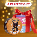 Cookie Box Crochet Kit for Beginners - Learn to Craft Amigurumi Stuffed Animals - Knitting Gift for Kids and Adults - Beginner-Friendly Yarn - Stitch-by-Stitch Video Tutorial - Bear Bruno