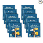 Amara Organic Baby Food - Stage 3 - Black Bean & Sweet Corn - Baby Cereal to Mix With Breastmilk, Water or Baby Formula - Shelf Stable Baby Food Pouches Made from Organic Veggies - 10 Pouches, 3.5oz Per Serving