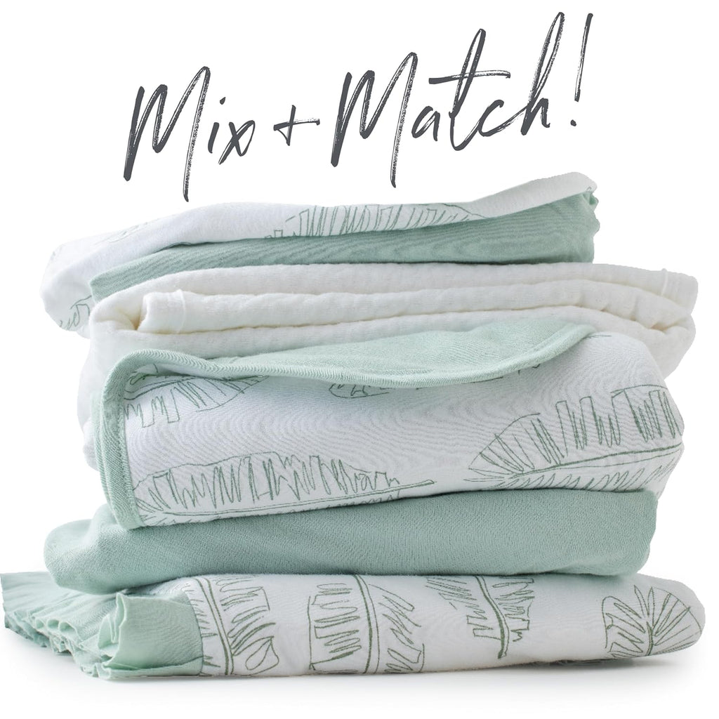 HonestBaby Unisex-Baby Fitted Crib Sheets Set Standard Mattress, 100% Organic Cotton Baby Boys, Girls, Neutral, 1 Pack - Navy, One Size