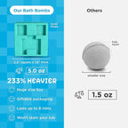 TNT Creeper Bath Bombs for Kids with Surprise Toys Inside (6 Pack) – Large Fizzy Bubble Mine Bombs for Boys & Girls – Fruity Scents, Skin-Safe, Made in USA - by Two Sisters