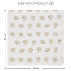 Baby Washcloths 6 Pack 100% Cotton Soft and Absorbent Terry 10" x 10" Wash Cloths Wipes for Face Hand Body Burp Rag with Sensitive Skin for Newborns Infants Toddlers