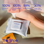 Coterie Baby Travel Size Wipes for Sensitive Skin, Plant-Based and Plastic-Free Fibers, 99% Water, Hypoallergenic, pH Balanced, Unscented, Clean and Gentle Baby Essentials, 16 Travel Packs, 288 Count