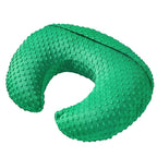 Nursing Pillow and Positioner with Cover for Breastfeeding and Bottle Feeding, Propping Baby, Tummy Time, Baby Sitting Support, Awake-Time Support (Fern Green, 22" x 17.7" x 5.9")