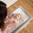 Bamboo Rayon Waterproof Rayon Changing Table Mat (3 Pack) - Reusable Diaper Changing Liners - Leak-Proof - Non Slip Table Top Changing Pad - 27 x 14 inches