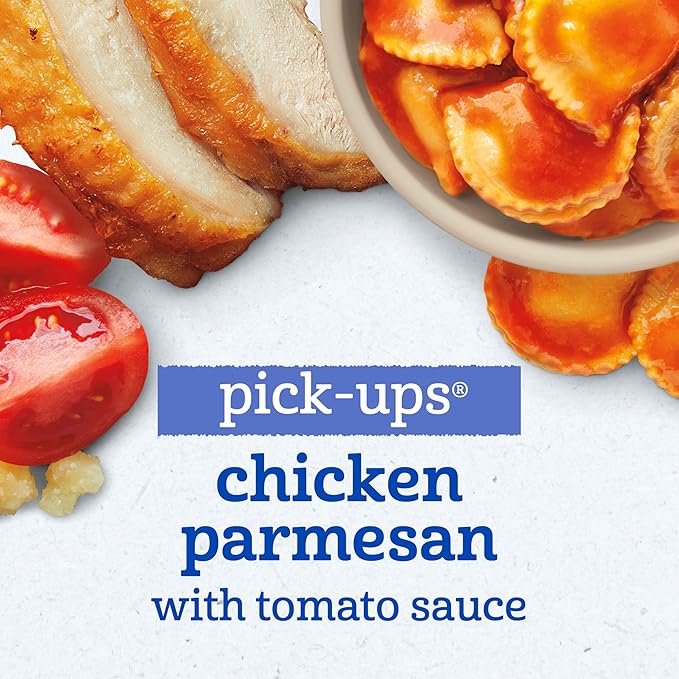 Gerber Toddler Food, Chicken Parmesan Ravioli Pick-Ups, Mealtime for Toddler, 8PK