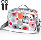 Accmor Stroller Organizer, Universal Stroller Organizer with Insulated Cup Holder Pocket, Dual Purpose Large Capacity Stroller Bag Caddy, Stroller Accessories Fits for Uppababy, Doona, Nuna Strollers