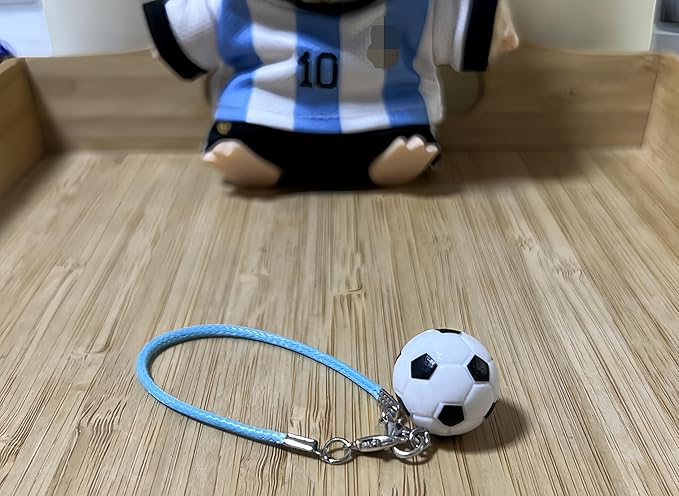 This Sports-Themed Basketball Football 3-Piece Set is Suitable for a 17cm and Also for Other Dolls of The Same Size. 【 Key Point 】 Only Clothes, no Dolls. (NO.10 -Blue and White)