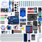 ELEGOO Upgraded UNO R3 Most Complete Starter Kit V2.0 with Tutorials Compatible with Arduino STEM Projects for Teens Adults Robotics & Engineering Kits Science | Coding | Programming Set