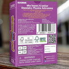 Board Games for Kids 8-12 and Family - Science Trivia Card Game for Kids Age 12+ - Who Knows Chemistry Physics Astronomy Better? - 500+ Questions - Fast-Paced Educational Game for Teens and Adults