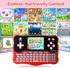 Kids Tablet/Baby Learning Pad with 102 Activities/Toddler Tablet with ABC/Words/Music/Math Interactive Educational Electronic Toys Gifts Handheld Game for Preschool Boys Girls Ages 3-12