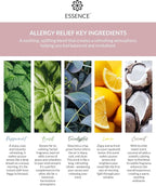 Essence Wearable Aromatherapy Nasal Diffuser – Allergy Relief Essential Oil Nose Ring Refresh Kit – Personal Scent Clip for Travel, Work & Everyday Use – Made in USA