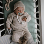 mushie Extra Soft Muslin Fitted MINI Crib Sheet | 24"x 38" (Roman Green)