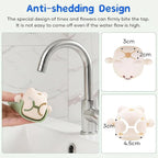 2 Pack Faucet Extender for Toddlers, Silicone Faucet Extender, Easy Install Sink Spout Extender for Kids Hand Washing Fits Standard and Gooseneck Faucet (Yellow & Green)