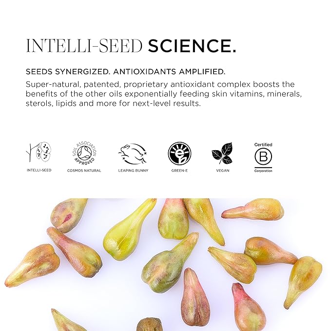 Intelligent Nutrients Liquid Green Body Oil, Intensive Hydration and Radiance, Antioxidant and Soothing for All Skin Types, Vegan, 3.4 Oz