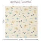 Baby Washcloths 4 Pack 100% Cotton Soft and Absorbent Terry Wash Cloths Wipes for Face Hand Body Burp Rag for Sensitive Skin Newborns Infants Toddlers 10" x 10"