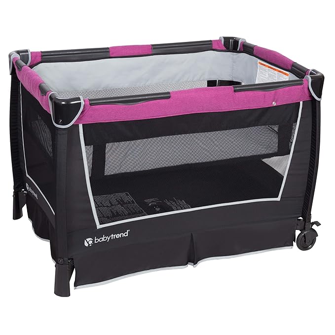 Baby Trend Retreat Nursery Center® Playard, Mulberry