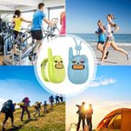 Qniglo Walkie Talkies for Kids - Rechargeable 3 Pack, Spy Toys for 4-12 Year Old Girls and Boys, Kids Walkie Talkies with FM for Outdoor Camping, Christmas and Birthday Gifts