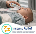 Dr. Talbot's Baby Saline Spray for Nasal Congestion, Dry Nose, and Mucus Flushing Relief - 1 fl oz - Gentle Pump Mist for All Ages