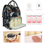 Femuar Diaper Bag Backpack Multifunction Maternity Diaper Bag for Baby Girls & Boys Large Capacity Travel Nappy Bags