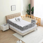 Bed Guard Rail for Toddlers, 78.7inch Foam Padded Toddler Bed Rails, Side Rails for Queen King Twin Full Size Bed, Bedrail for Toddler Safety