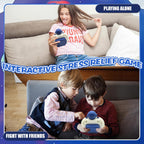 Upgraded Fast Push Game Popping Fidget Toys for Kids, Funny Toys with LED Screen for Kids 3-12, Birthday Gifts for Girls and Boys Bubble Stress,Handheld Puzzle Game Sensory Toys (Astronaut)