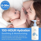 BEBESUP- 베베숲 Daily Hydration Baby Lotion | Korean Skincare for Sensitive & Atopic Skin 100-Hour Hydration Organic Rice & Ceramide Formula Hypoallergenic Fast Absorbing 10.14 fl. oz